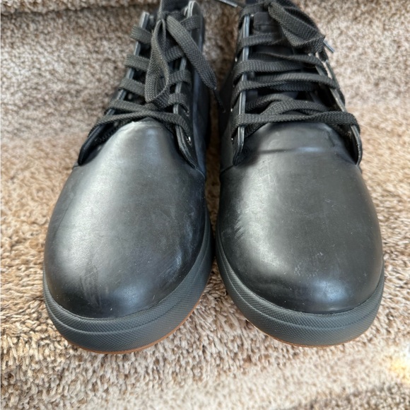 Bogs Men's Black Winter Quinn Rubber Rain Boots - - Picture 3 of 15